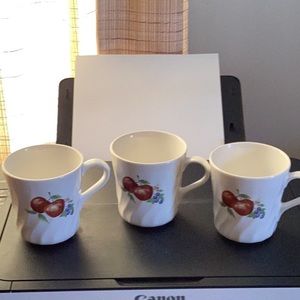 Corelle Apple Chutney mugs